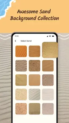 Draw Beach Sand Name Art android App screenshot 5